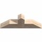 Ekena Millwork Portland Smooth Timber Gable Bracket, Douglas Fir, 36"W x 12"H x 5 1/2"D x 5 1/2"F, 8/12 Pitch GBW036X12X0606POR00SDF - alternate 5